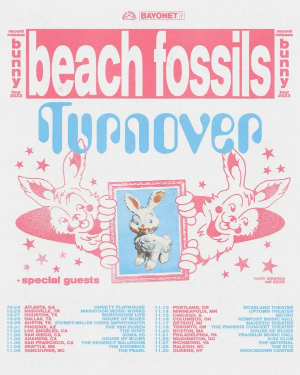 Beach Fossils and Turnover are coming to the 9:30 Club